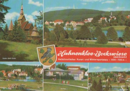 Goslar - Hahnenklee-Bockswiese - ca. 1980 Goslar - Hahnenklee-Bockswiese - ca. 1980