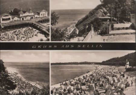 Sellin - 4 Teilbilder - 1971 Sellin - 4 Teilbilder - 1971