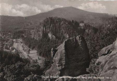 Kurort Oybin - mit Berg und Hochwald - 1959 Kurort Oybin - mit Berg und Hochwald - 1959