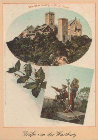 Eisenach - Wartburg - Reproduktion Eisenach - Wartburg - Reproduktion