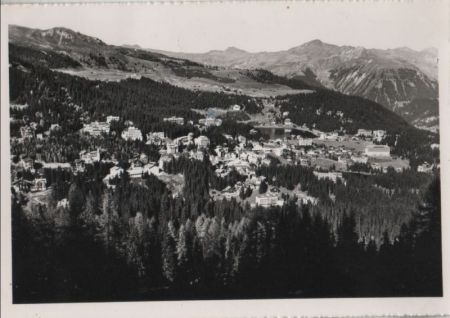 Schweiz - Arosa - Gesamtansicht - ca. 1955 Schweiz - Arosa - Gesamtansicht - ca. 1955