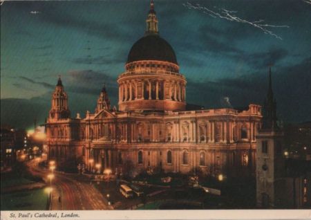 Großbritannien - London - St. Paul Cathedral - 1978 Großbritannien - London - St. Paul Cathedral - 1978