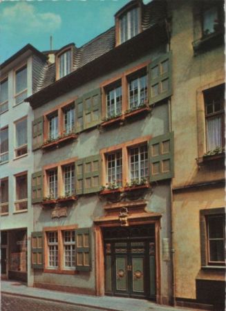 Bonn - Geburtshaus Beethoven - 1971 Bonn - Geburtshaus Beethoven - 1971