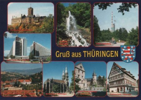 Thüringen - u.a. Großer Inselsberg - ca. 1995 Thüringen - u.a. Großer Inselsberg - ca. 1995