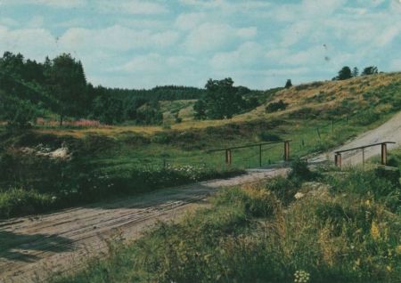 Der alte Militärweg - ca. 1975 Der alte Militärweg - ca. 1975