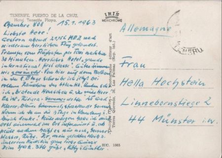 Puerto de la Cruz - Spanien - Hotel Tenerife Playa