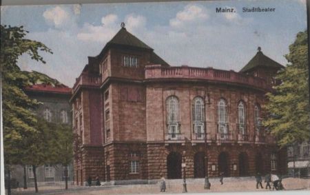Mainz - Stadttheater - 1919 Mainz - Stadttheater - 1919