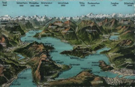Schweiz - Vierwaldstättersee - ca. 1965 Schweiz - Vierwaldstättersee - ca. 1965