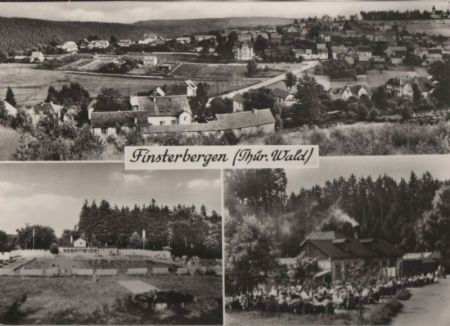 Finsterbergen - 3 Teilbilder - ca. 1965 Finsterbergen - 3 Teilbilder - ca. 1965