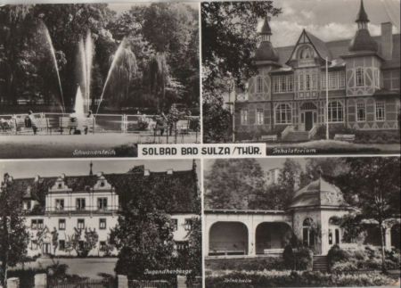Bad Sulza - u.a. Jugendherberge - 1972 Bad Sulza - u.a. Jugendherberge - 1972