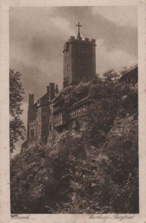 Eisenach - Wartburg, Bergfried - 1926 Eisenach - Wartburg, Bergfried - 1926