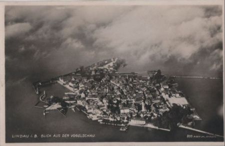 Lindau - Blick aus der Vogelschau - 1927 Lindau - Blick aus der Vogelschau - 1927