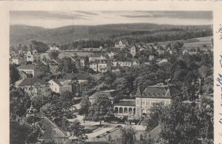 Bad Elster - Blick von Holländerei - 1938 Bad Elster - Blick von Holländerei - 1938