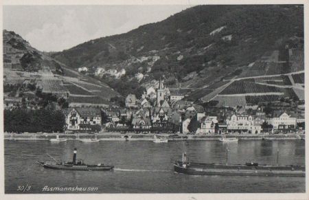 Rüdesheim-Assmannshausen - ca. 1965 Rüdesheim-Assmannshausen - ca. 1965