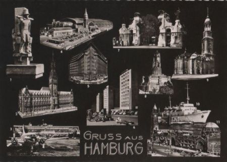 Hamburg - u.a. Hummel-Denkmal - ca. 1965 Hamburg - u.a. Hummel-Denkmal - ca. 1965