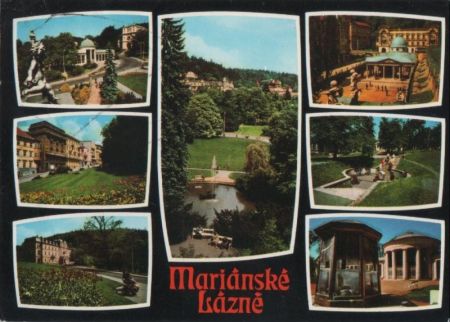 Tschechien - Marianske Lazne - mit 7 Bildern - 1979 Tschechien - Marianske Lazne - mit 7 Bildern - 1979