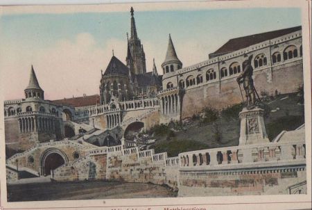 Ungarn - Budapest - Reprint: Matthiasstiege - ca. 1980 Ungarn - Budapest - Reprint: Matthiasstiege - ca. 1980