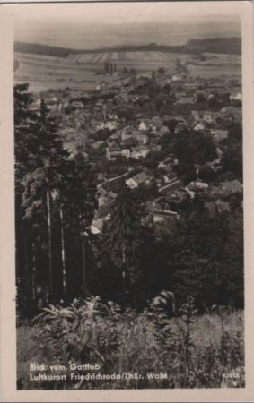 Friedrichroda - Blick vom Gottlob Friedrichroda - Blick vom Gottlob