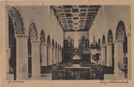 Isny im Allgäu - Nikolauskirche - ca. 1930 Isny im Allgäu - Nikolauskirche - ca. 1930