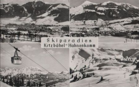 Österreich - Kitzbühel - Hahnenklamm - ca. 1960 Österreich - Kitzbühel - Hahnenklamm - ca. 1960