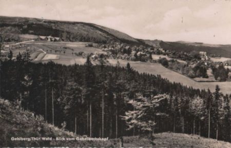 Gehlberg - Blick vom Gabelbachskopf Gehlberg - Blick vom Gabelbachskopf