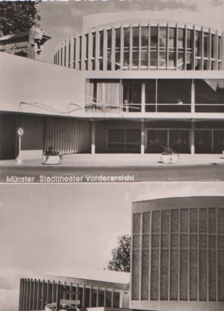 Münster - Stadttheater - 1960 Münster - Stadttheater - 1960