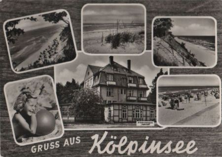 Loddin-Kölpinsee - 6 Teilbilder - 1961 Loddin-Kölpinsee - 6 Teilbilder - 1961