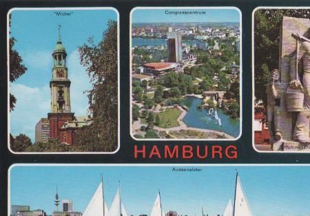 Hamburg u.a. Hummel Denkmal - ca. 1975 Hamburg u.a. Hummel Denkmal - ca. 1975