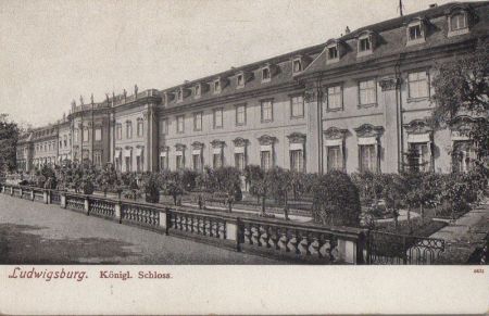 Ludwigsburg - Königl. Schloss - ca. 1930 Ludwigsburg - Königl. Schloss - ca. 1930