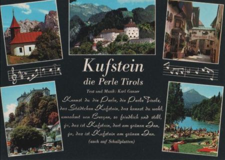 Österreich - Kufstein - die Perle Tirols - ca. 1980 Österreich - Kufstein - die Perle Tirols - ca. 1980
