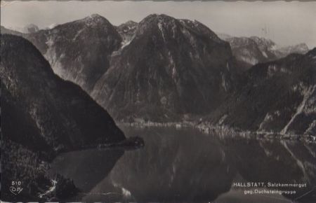 Österreich - Hallstatt - gegen Dachsteingruppe - 1963 Österreich - Hallstatt - gegen Dachsteingruppe - 1963