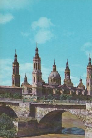Spanien - Zaragoza - Basilica del Pilar - ca. 1980 Spanien - Zaragoza - Basilica del Pilar - ca. 1980