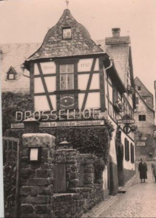 Rüdesheim - Drosselhof - ca. 1960 Rüdesheim - Drosselhof - ca. 1960
