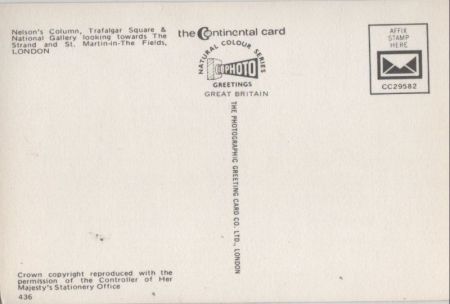 London - Großbritannien - Nelson Column