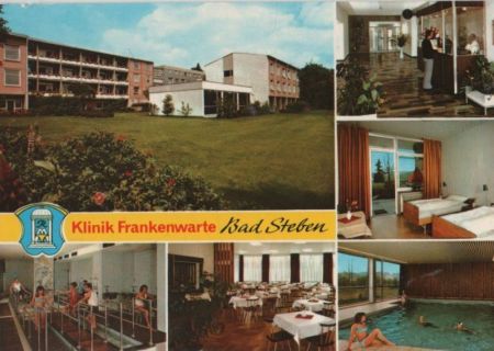 Bad Steben - Klinik Frankenwarte - ca. 1980 Bad Steben - Klinik Frankenwarte - ca. 1980