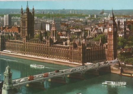 Großbritannien - London - Houses of Parliament - 1970 Großbritannien - London - Houses of Parliament - 1970