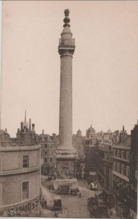 Großbritannien - London - The Monument - ca. 1935 Großbritannien - London - The Monument - ca. 1935