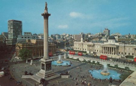 Großbritannien - London - Trafalgar Square - ca. 1970 Großbritannien - London - Trafalgar Square - ca. 1970