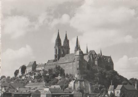 Meißen - Meissen - Burgberg - ca. 1955 Meißen - Meissen - Burgberg - ca. 1955