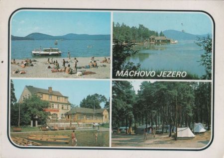 Tschechien - Machovo Jezero - ca. 1985 Tschechien - Machovo Jezero - ca. 1985