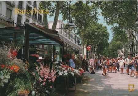 Spanien - Barcelona - La Rambla - 2001 Spanien - Barcelona - La Rambla - 2001