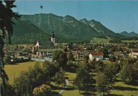 Inzell - Blick vom Kurpark - 1977 Inzell - Blick vom Kurpark - 1977