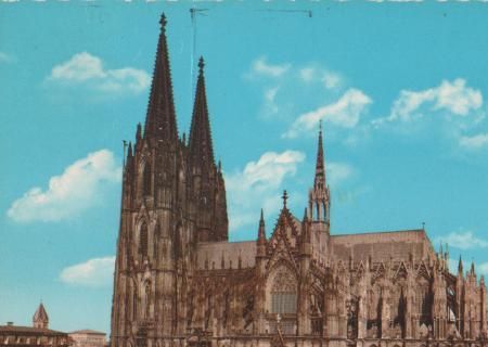 Köln Rhein - Dom - 1970 Köln Rhein - Dom - 1970