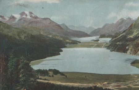 Schweiz - Silvaplaner und Silversee - 1906 Schweiz - Silvaplaner und Silversee - 1906