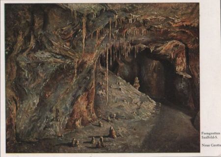 Saalfeld - Feengrotten, Neue Grotte - 1958 Saalfeld - Feengrotten, Neue Grotte - 1958