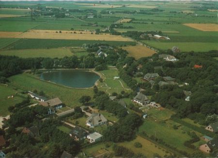 Nieblum, Föhr - An der Meere, Luftaufnahme - 1983 Nieblum, Föhr - An der Meere, Luftaufnahme - 1983