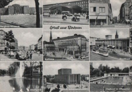 Bochum - u.a. Städt. Schauspielhaus - 1964 Bochum - u.a. Städt. Schauspielhaus - 1964