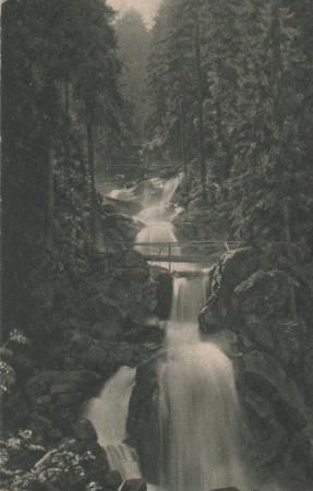 Triberg - Wasserfall - ca. 1955 Triberg - Wasserfall - ca. 1955
