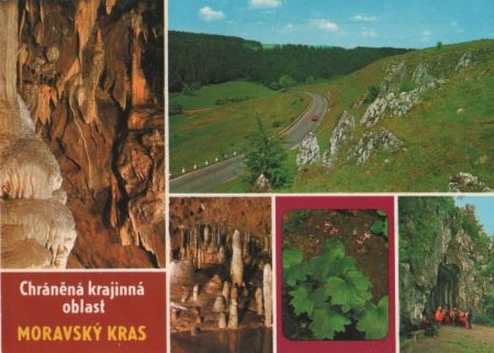 Tschechien - Moravcks kras - Mährischer Karst - 5 Teilbilder - 1983 Tschechien - Moravcks kras - Mährischer Karst - 5 Teilbilder - 1983