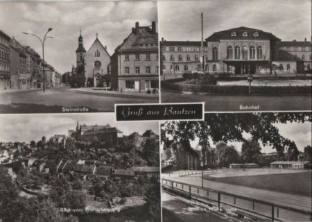 Bautzen - u.a. Stadion - 1972 Bautzen - u.a. Stadion - 1972